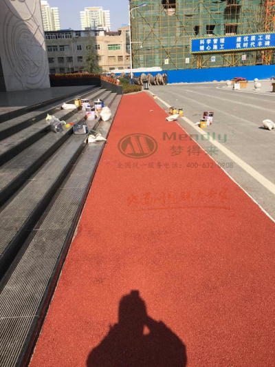 航天五一〇所 巴青彩色路面